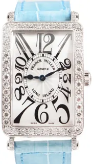 Franck Muller Long Island 952 QZ DP White gold and Diamond Agento