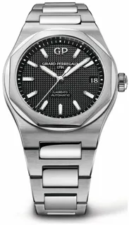 Girard-Perregaux Laureato 81010-11-634-11A 42mm Stainless steel Black