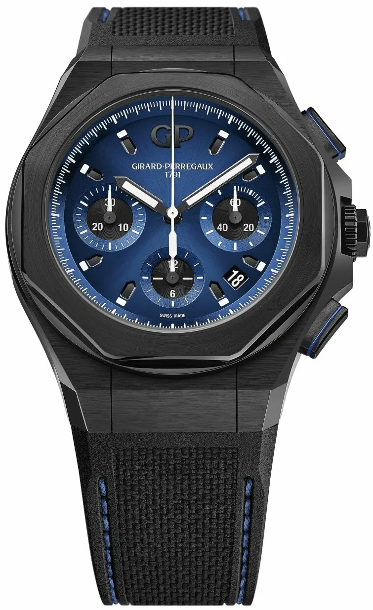 Girard-Perregaux Laureato 81060-21-491-FH6A 44mm Titanium and PVD Blue