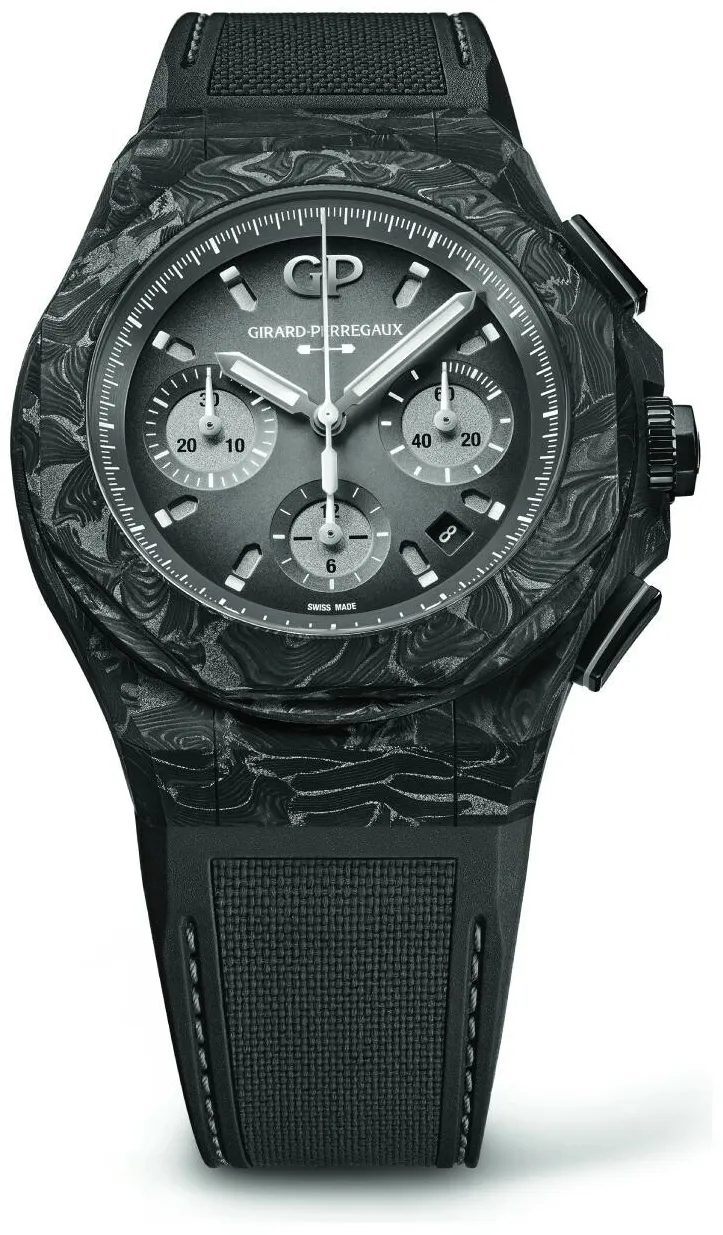 Girard-Perregaux Laureato 81060-41-3222-1CX 44mm Carbon fiber and Titanium Black