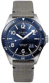 Glashütte Spezialist 1-36-13-02-81-08 Stainless steel Blue