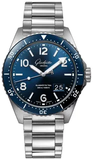 Glashütte Spezialist 1-36-13-02-81-70 Stainless steel Blue