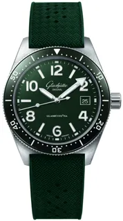 Glashütte Spezialist 1-39-11-13-83-37 Stainless steel Green