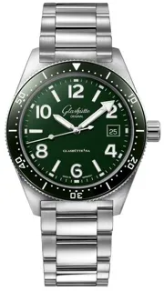 Glashütte Spezialist 1-39-11-13-83-70 Stainless steel Green