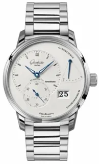 Glashütte PanoReserve 1-65-01-22-12-71 Stainless steel