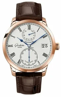 Glashütte Senator 1-58-01-02-05-01 18k rose gold