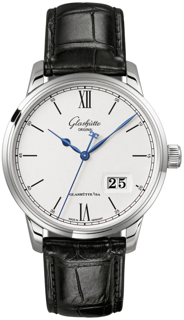 Glashütte Senator Excellence 1-36-03-01-02-61 40mm Stainless steel Silver