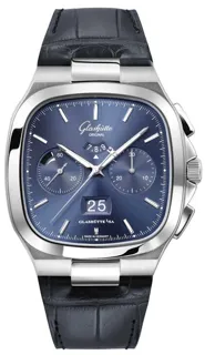 Glashütte Seventies 1-37-02-08-02-61 Stainless steel Blue