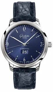 Glashütte Sixties 2-39-47-06-02-04 Stainless steel Blue