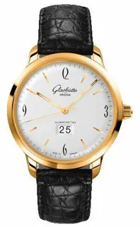 Glashütte Sixties Panorama Date 2-39-47-01-01-04 42mm 18k rose gold