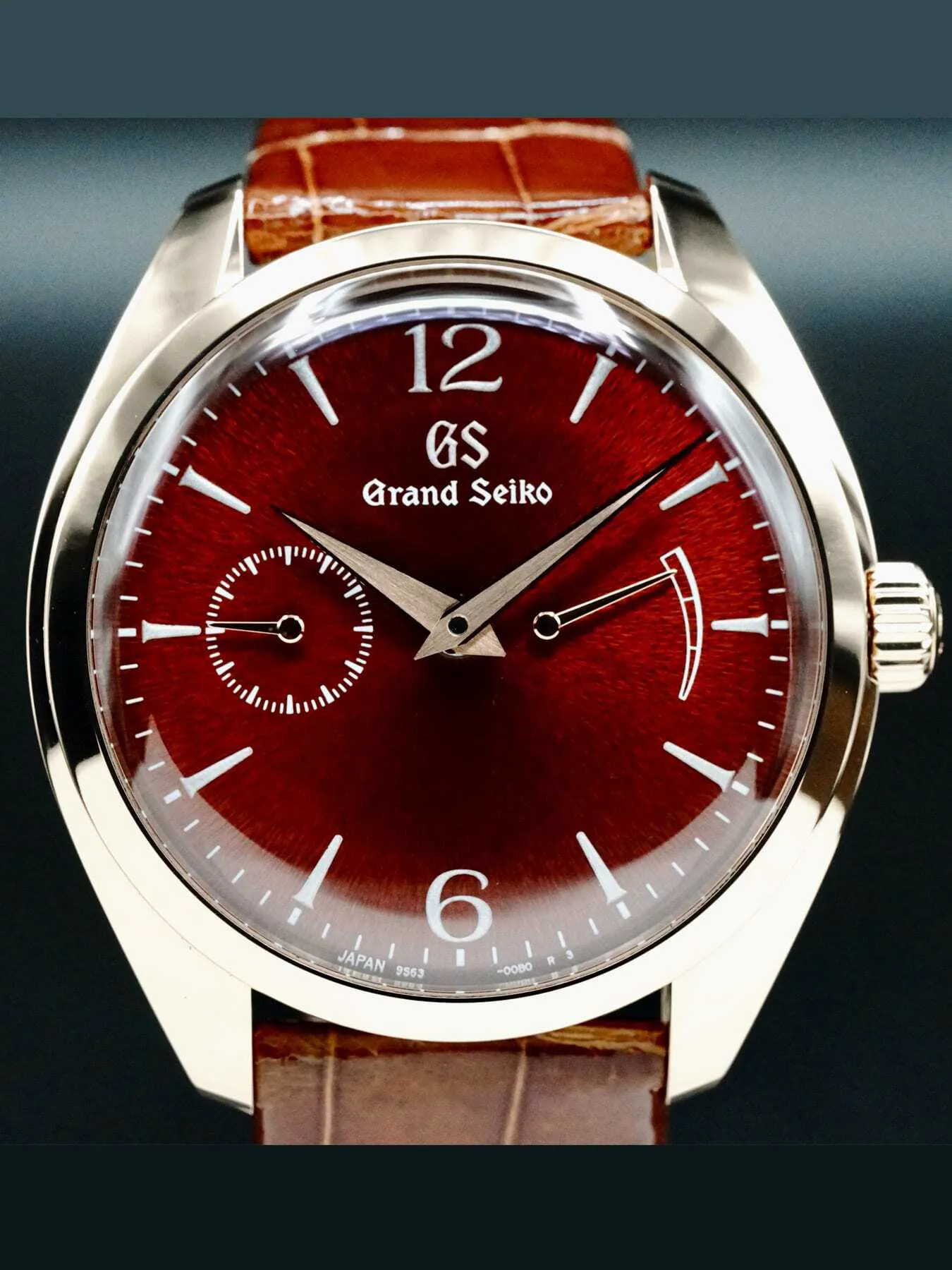 Grand Seiko Elegance SBGK002 39mm Rose gold and 18k rose gold Brown