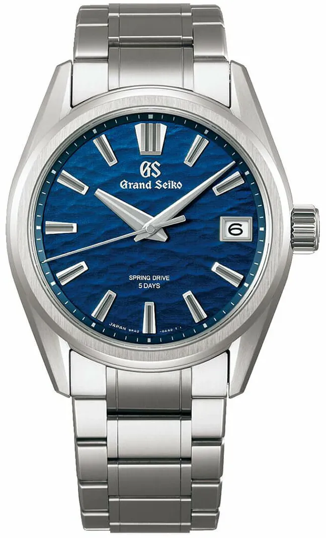 Grand Seiko Evolution 9 SLGA019 40mm Titanium Blue