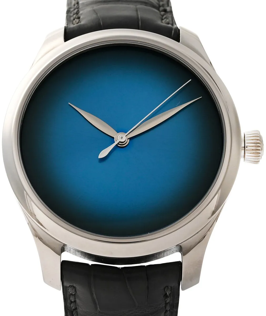 H. Moser & Cie. Endeavour 1200-0215 40mm White gold Blue