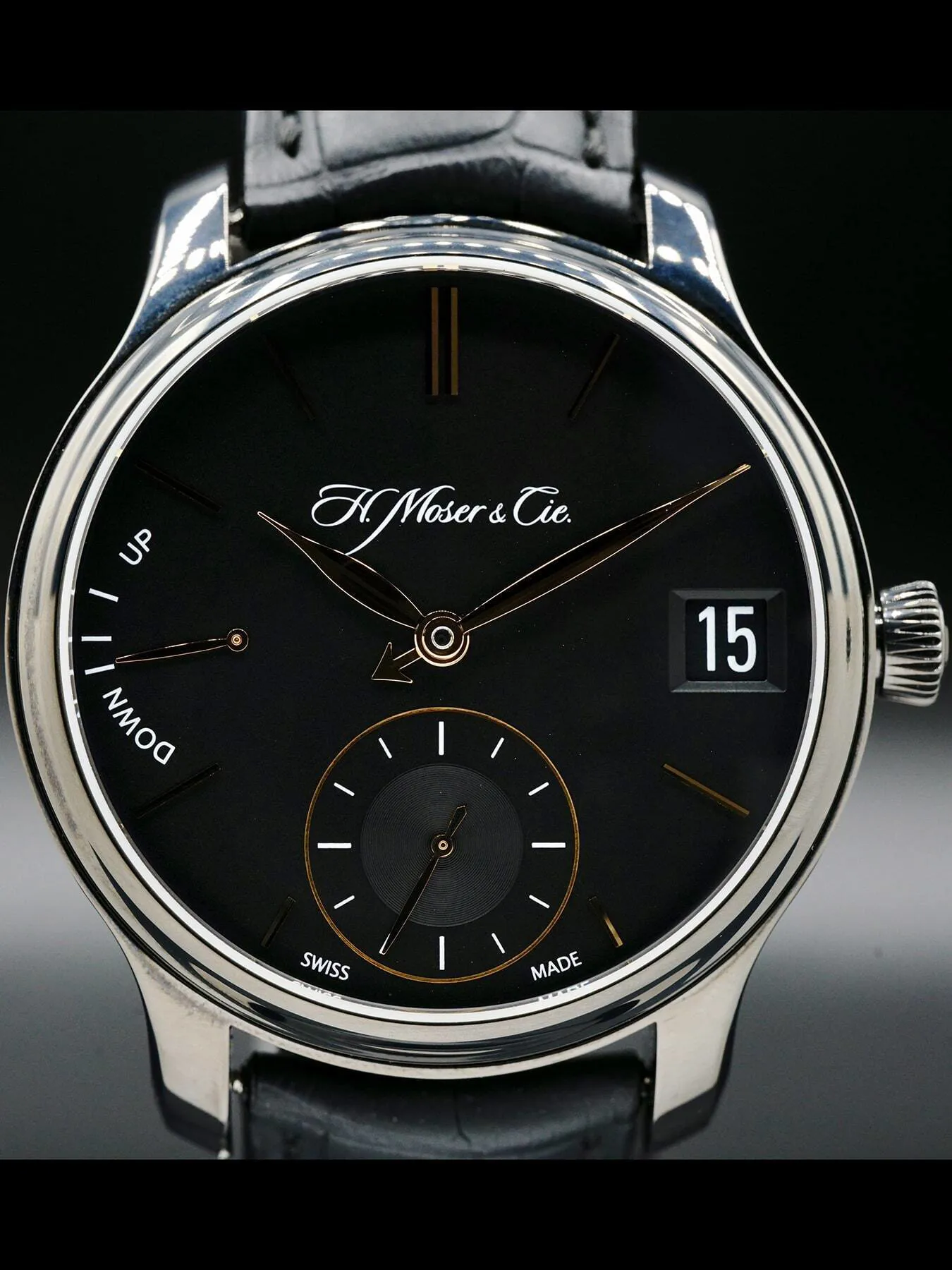 H. Moser & Cie. Endeavour 40.8mm Titanium Black