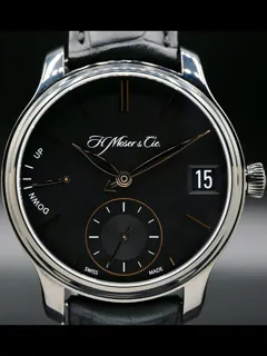 H. Moser & Cie. Endeavour 1341-0500 titanium$DLC coating Black