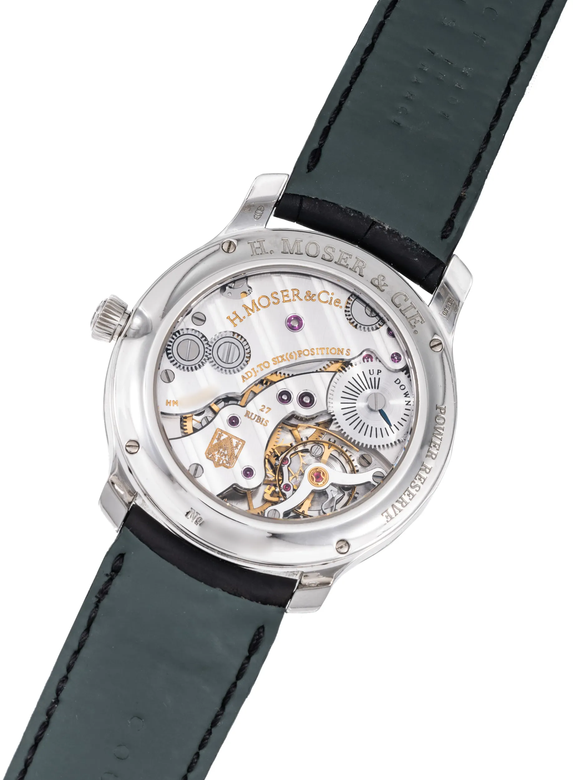 H. Moser & Cie. Endeavour 40990881/AS06391 39mm Platinum Gray 5