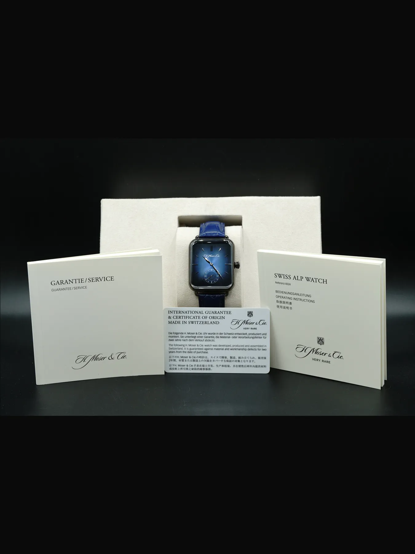 H. Moser & Cie. SWISS ALP 5324-1200 38mm Stainless steel Blue 9