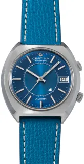 Certina Alarm 681-3750-41 Stainless steel Blue