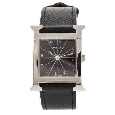 Hermès H HH1.510 26mm Stainless steel Black