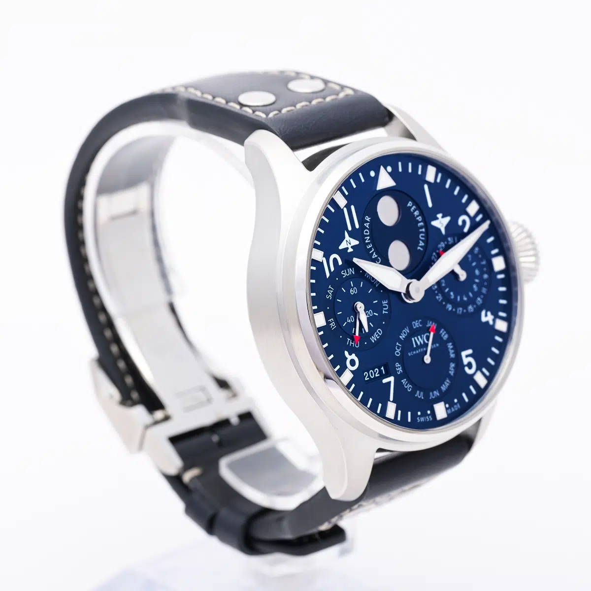 IWC Big Pilot IW503605 46mm Stainless steel Blue 2