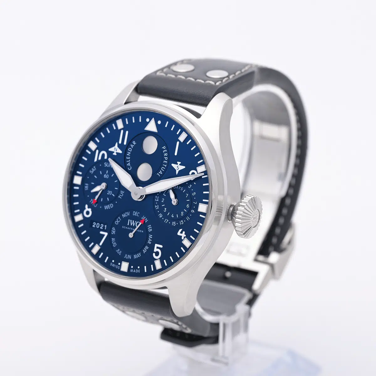 IWC Big Pilot IW503605 46mm Stainless steel Blue 3