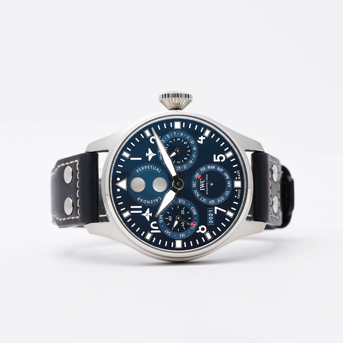 IWC Big Pilot IW503605 46mm Stainless steel Blue 4