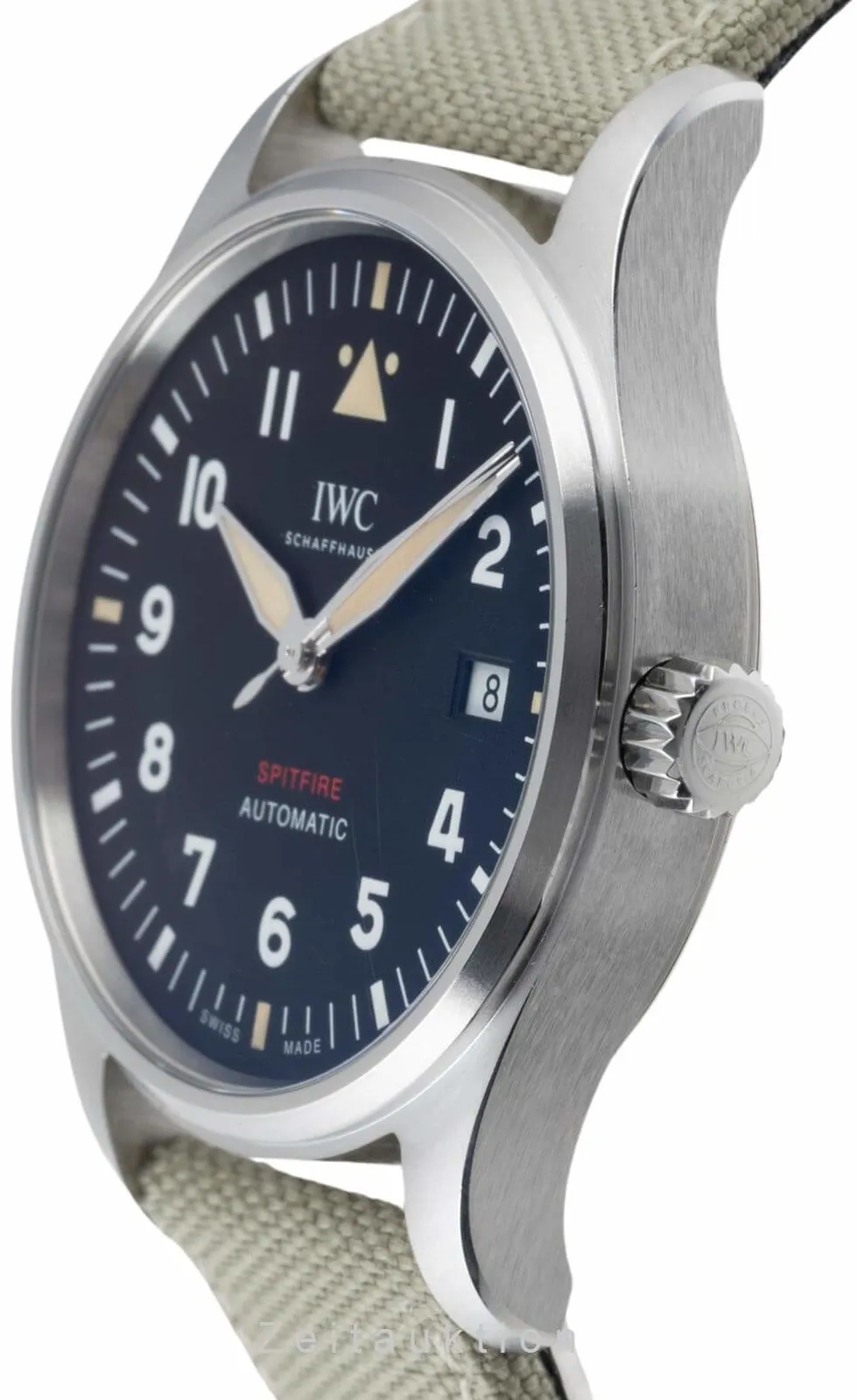 IWC Pilot IW326803 39mm Stainless steel Green 5