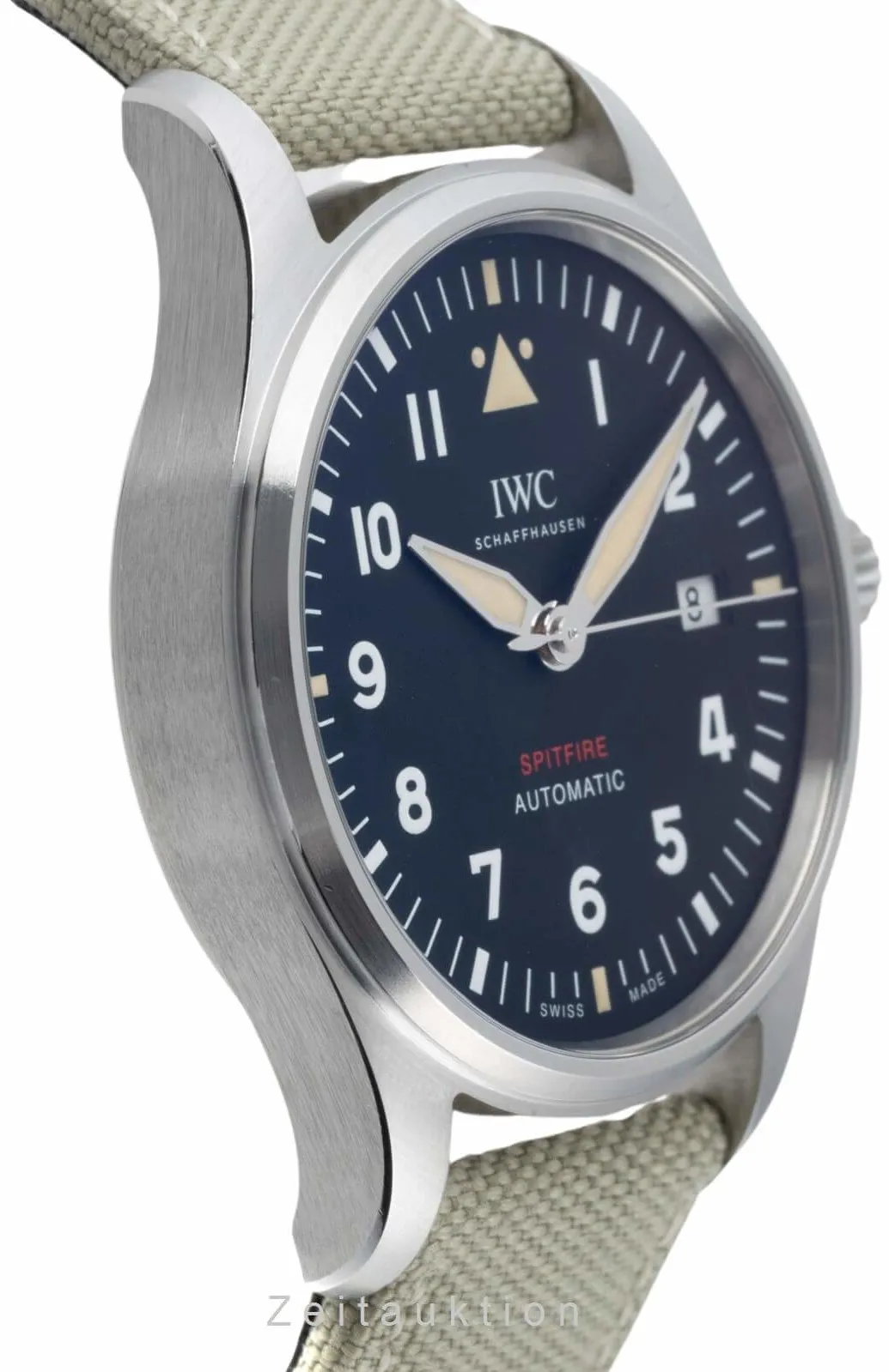 IWC Pilot IW326803 39mm Stainless steel Green 6