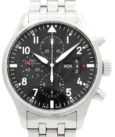 IWC Pilot IW377701 43mm Stainless steel Black