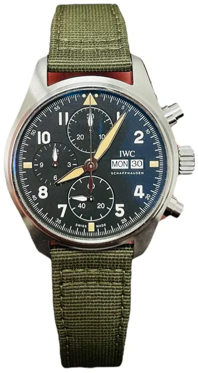 IWC Pilot IW387901 41mm Stainless steel Black