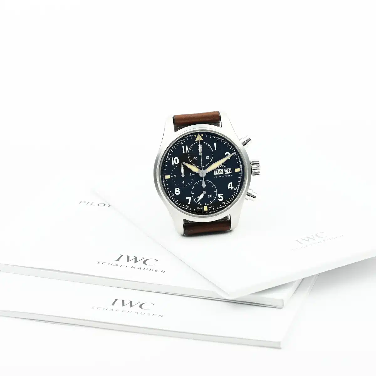 IWC Pilot IW387903 41mm Stainless steel Black 2