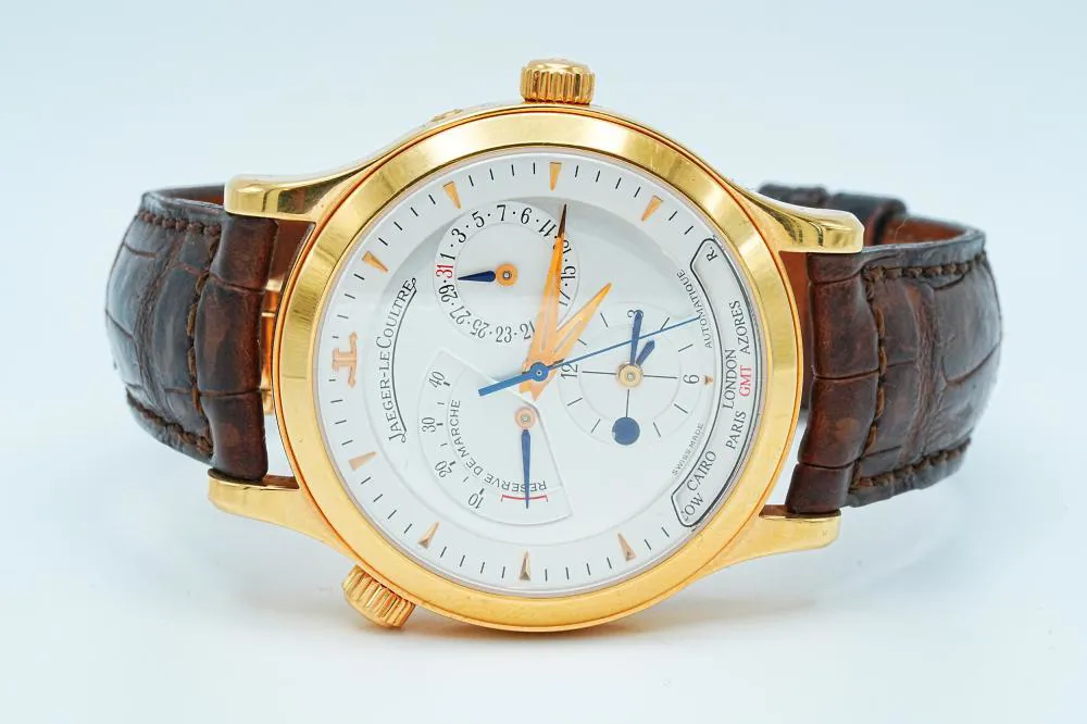 Jaeger-LeCoultre Master Geographic 142.2.92 38mm 18k rose gold Silver 2