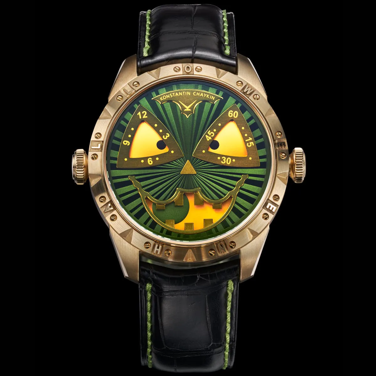 Konstantin Chaykin Halloween 42mm Bronze Green