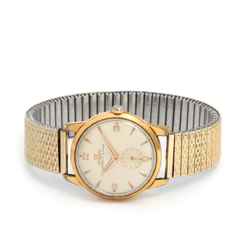 Lemania 34mm Gold-plated 2