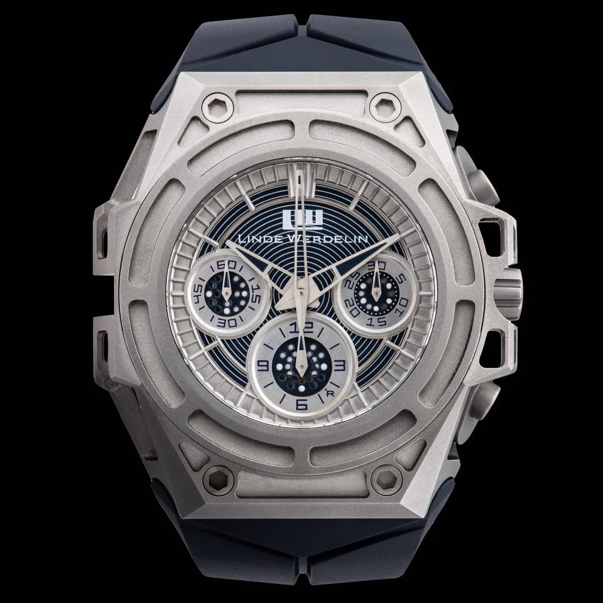 Linde Werdelin SpidoSpeed SPS.AKT 44mm Stainless steel Blue