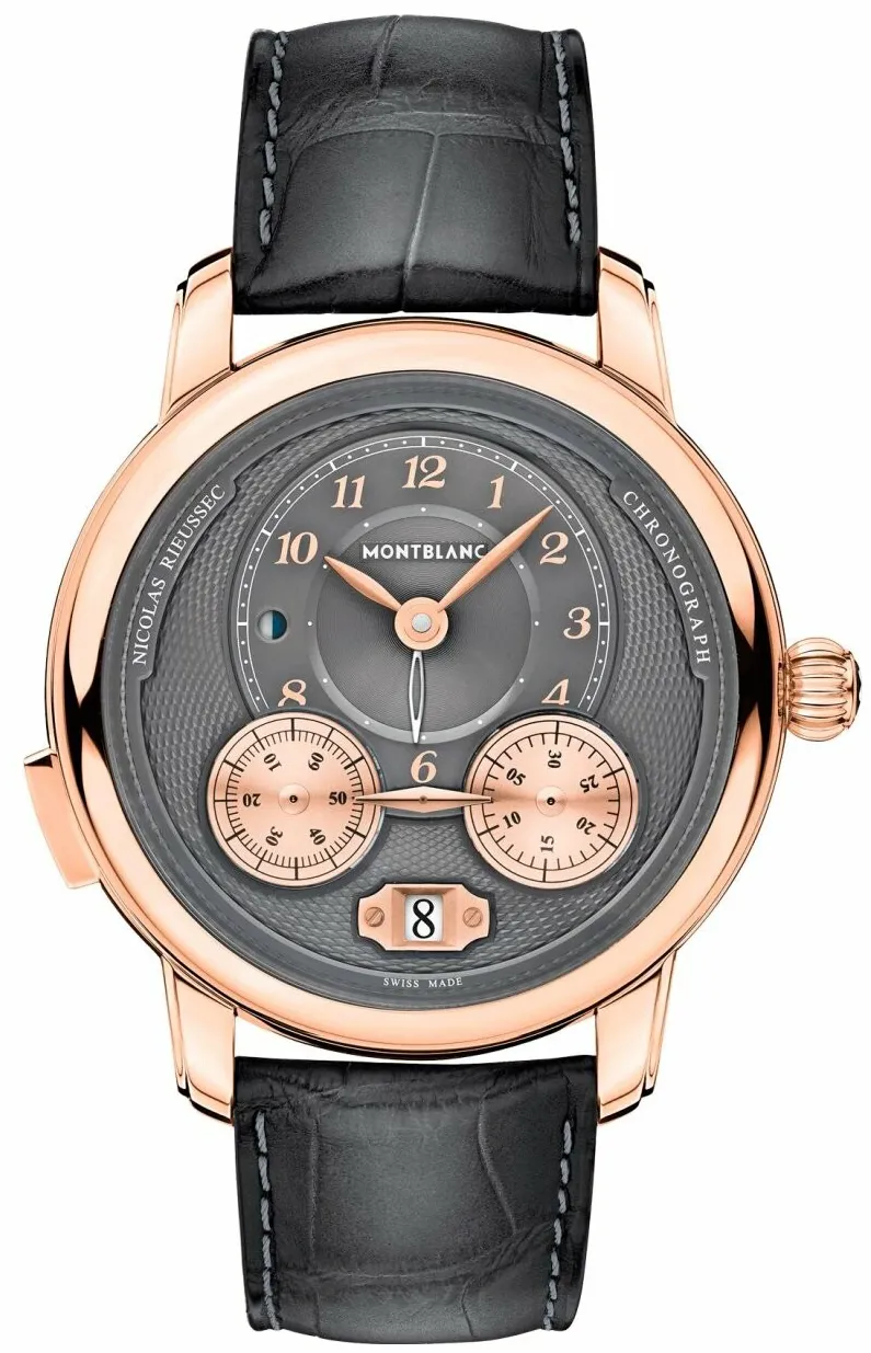 Montblanc Nicolas Rieussec 119964 45mm Rose gold and 18k rose gold