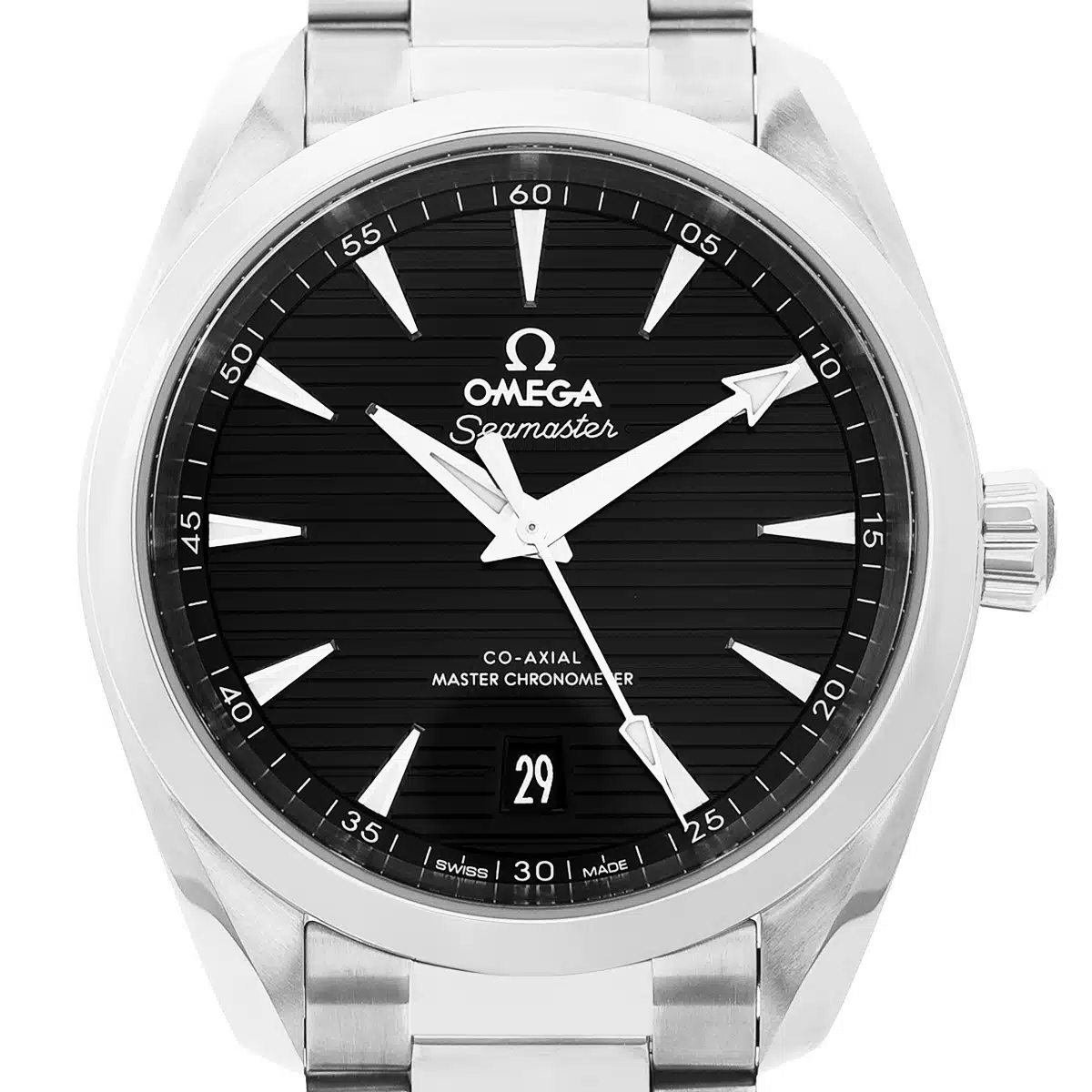 Omega Aqua Terra 220.10.38.20.01.001 38mm Stainless steel Black