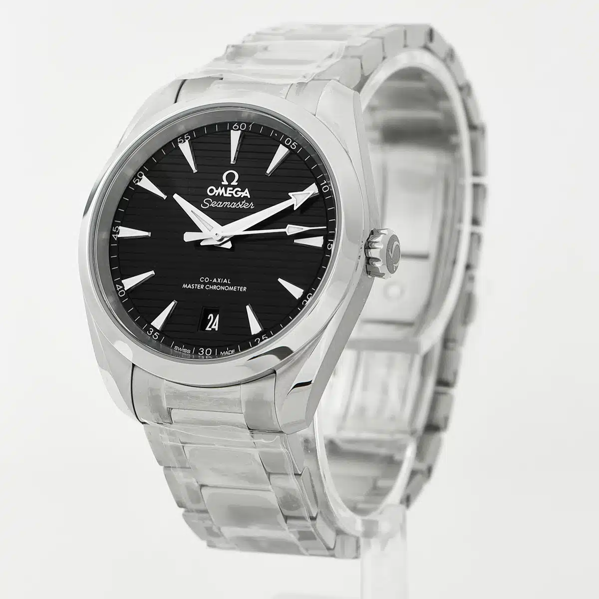 Omega Aqua Terra 220.10.38.20.01.001 38mm Stainless steel Black 1