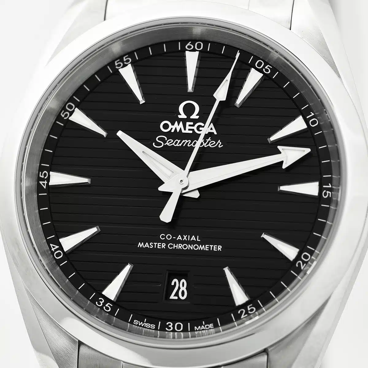 Omega Aqua Terra 220.10.38.20.01.001 38mm Stainless steel Black 3