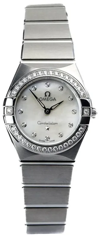 Omega Constellation 131.15.25.60.55.001 25mm Stainless steel White