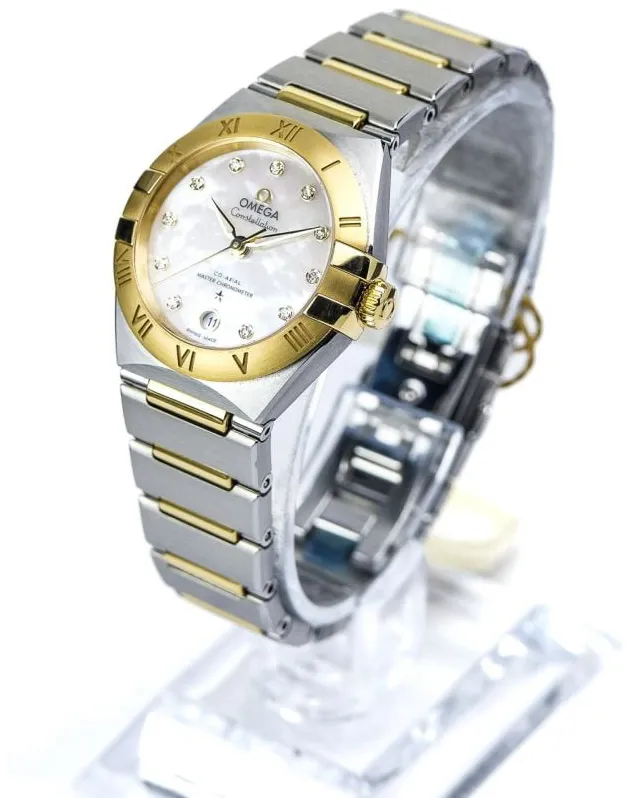 Omega Constellation 131.20.29.20.55.002 29mm Yellow gold and Stainless steel White 3