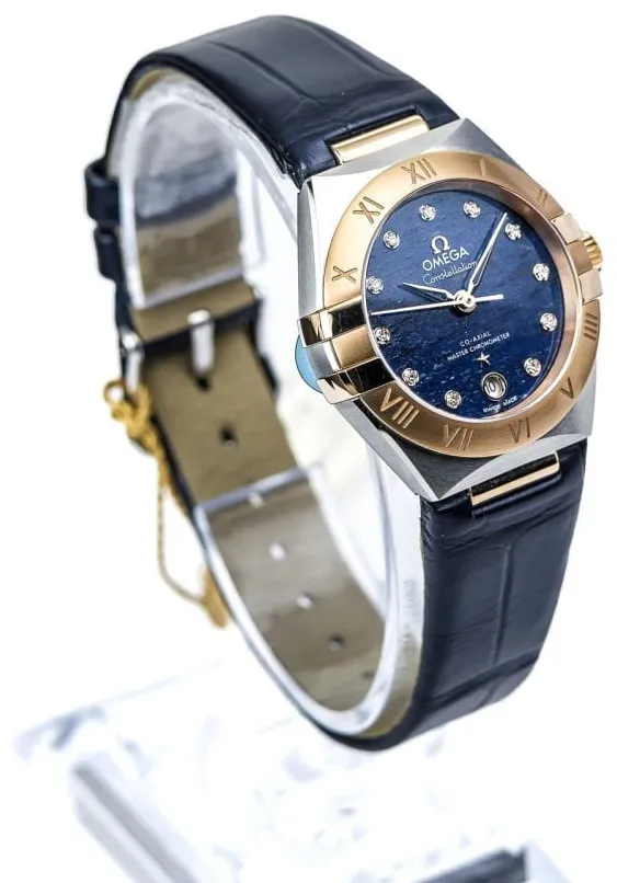 Omega Constellation 131.23.29.20.99.003 29mm Yellow gold and Stainless steel Blue 1