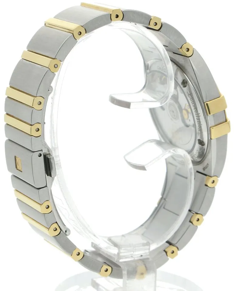 Omega Constellation Double Eagle 12001000 35mm Yellow gold and Stainless steel Champagne 8