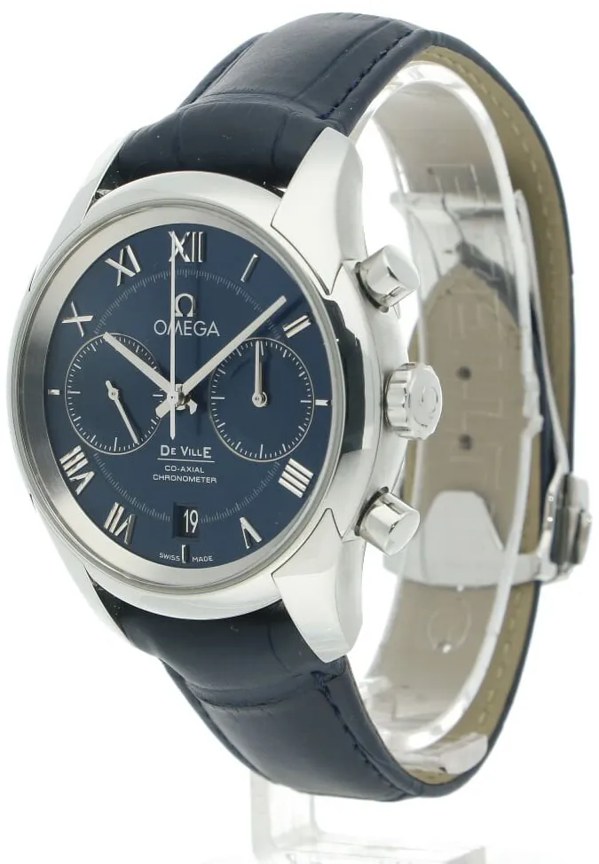 Omega De Ville Co-Axial 431.13.42.51.03.001 42mm Stainless steel Blue 1