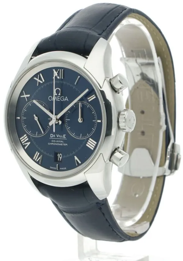 Omega De Ville Co-Axial 431.13.42.51.03.001 42mm Stainless steel Blue 12