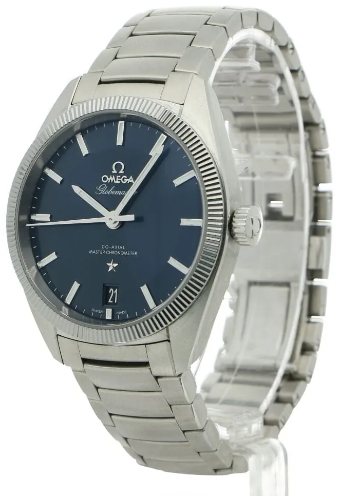 Omega Globemaster 130.30.39.21.03.001 39mm Stainless steel Blue 1