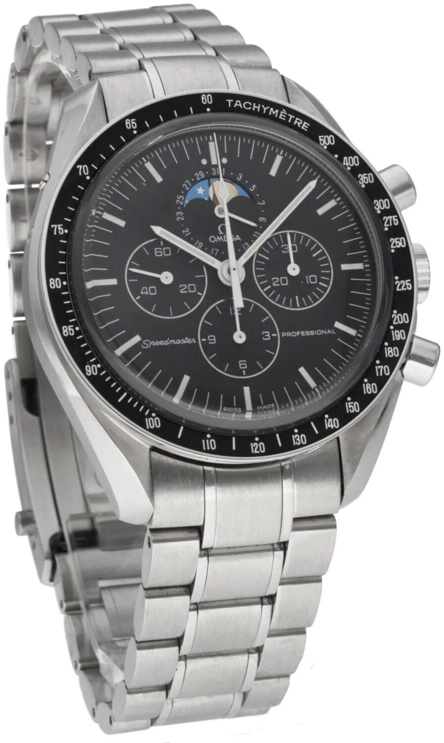 Omega Speedmaster Moonwatch 3576.50.00 42mm Stainless steel Black