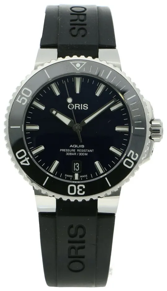 Oris Aquis 01 733 7732 4135-07 4 21 64FC 39mm Stainless steel Blue