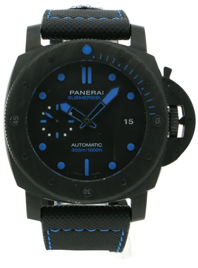 Panerai Luminor GMT Automatic PAM 01616 47mm Stainless steel Black