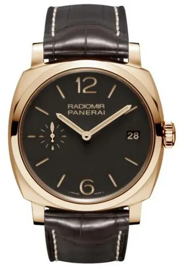 Panerai Radiomir 1940 PAM 00515 47mm Yellow gold Brown